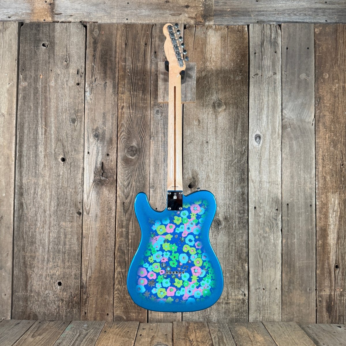 Fender Classic '69 Telecaster Blue Floral Made in Japan (1969 reissue) 2016 - Mahar's Vintage Guitars
