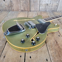 Fender Coronado II 1967 – Rare Ice Blue Metallic Custom Color, Vintage Semi - Hollow Guitar - Mahar's Vintage Guitars