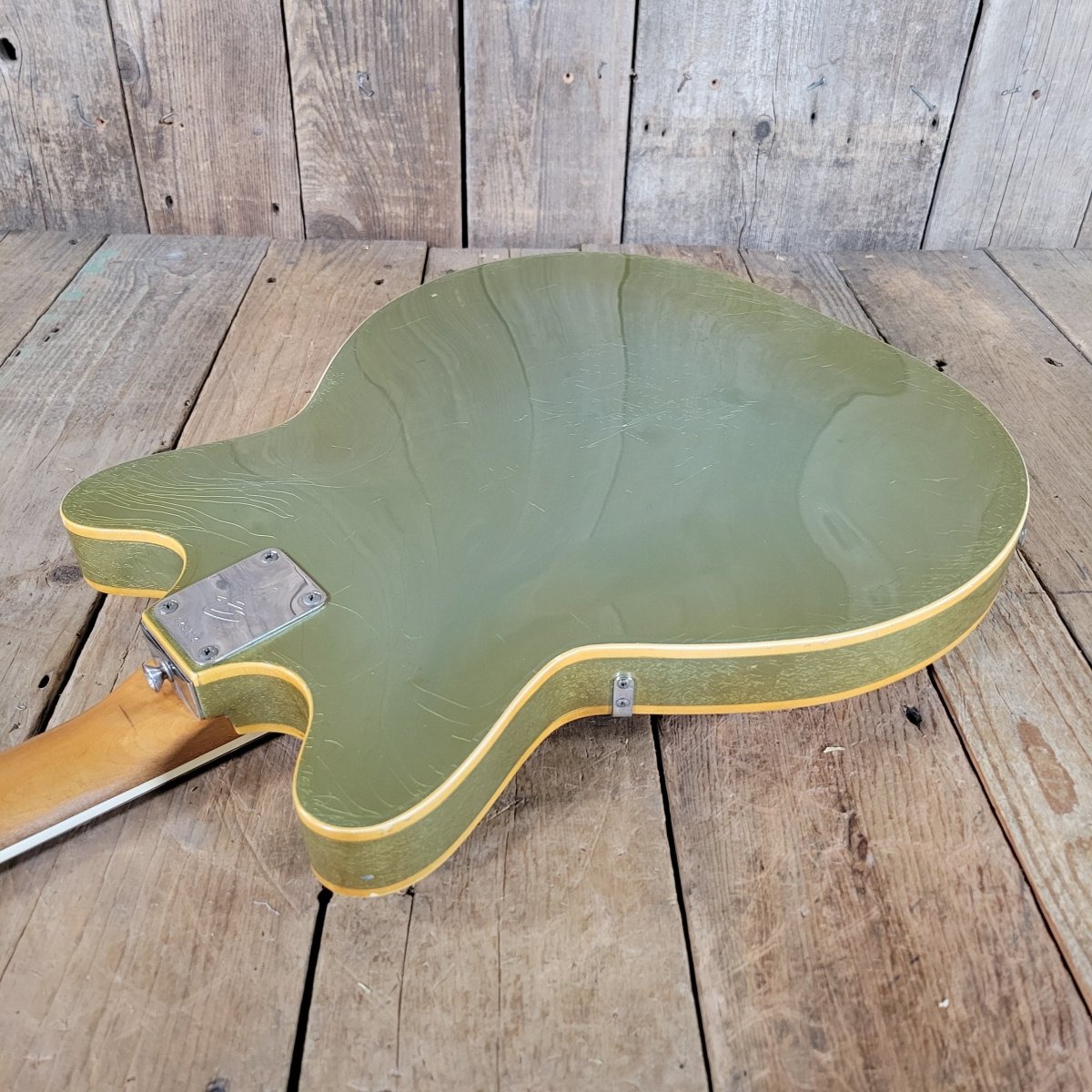 Fender Coronado II 1967 – Rare Ice Blue Metallic Custom Color, Vintage Semi - Hollow Guitar - Mahar's Vintage Guitars