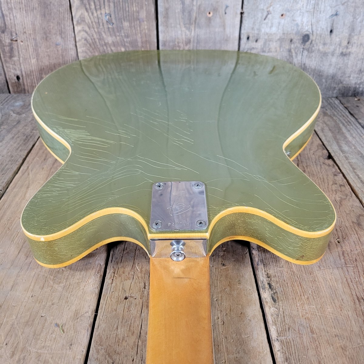 Fender Coronado II 1967 – Rare Ice Blue Metallic Custom Color, Vintage Semi - Hollow Guitar - Mahar's Vintage Guitars