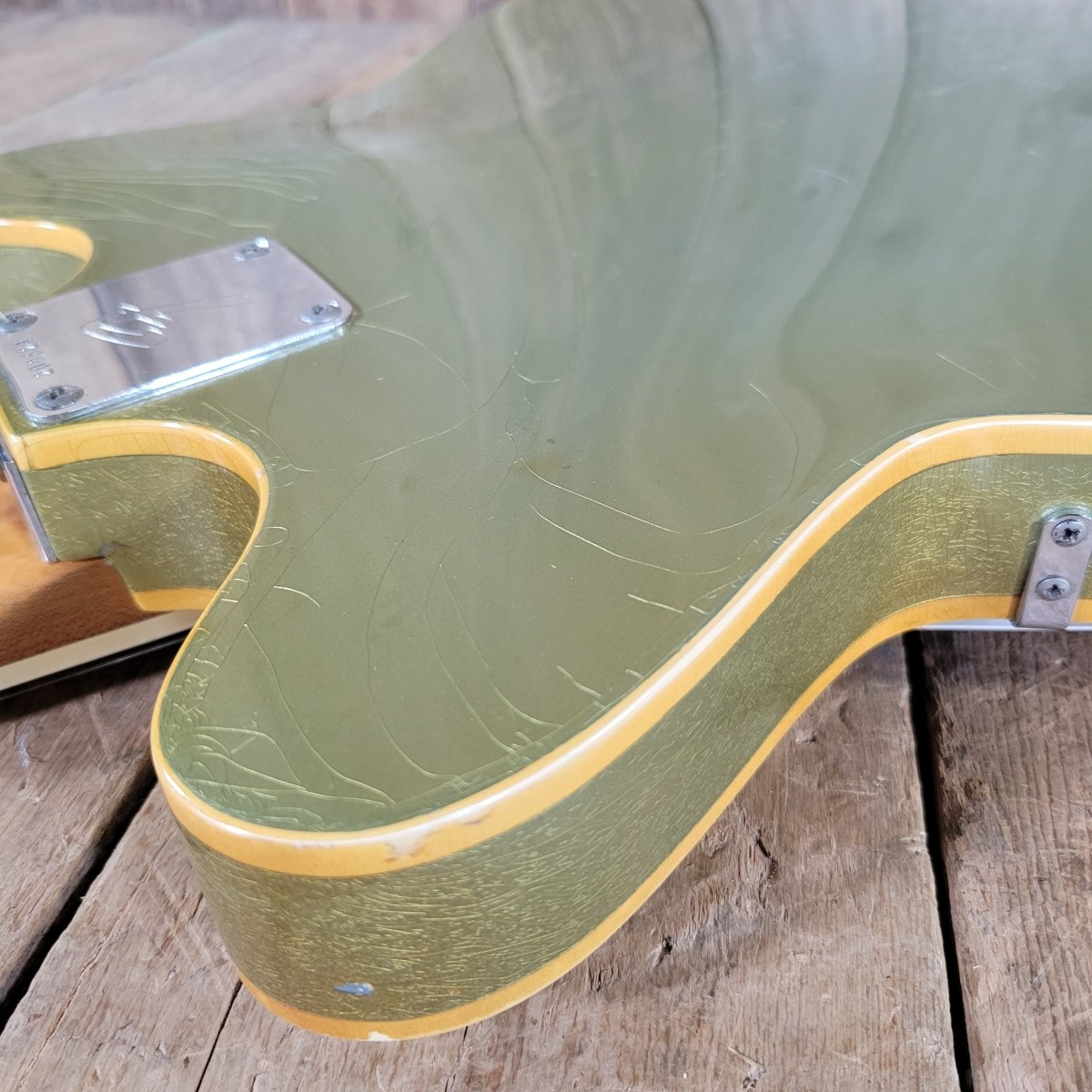 Fender Coronado II 1967 – Rare Ice Blue Metallic Custom Color, Vintage Semi - Hollow Guitar - Mahar's Vintage Guitars