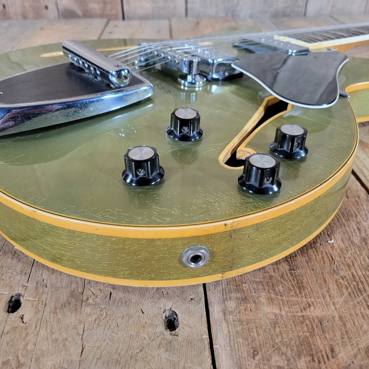 Fender Coronado II 1967 – Rare Ice Blue Metallic Custom Color, Vintage Semi - Hollow Guitar - Mahar's Vintage Guitars