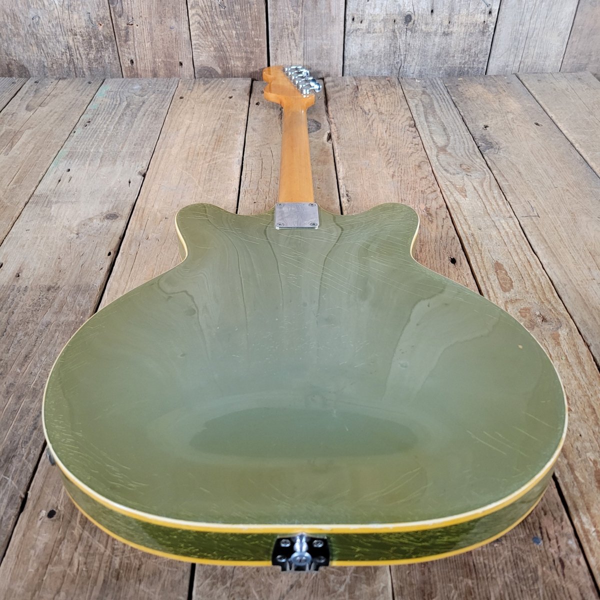 Fender Coronado II 1967 – Rare Ice Blue Metallic Custom Color, Vintage Semi - Hollow Guitar - Mahar's Vintage Guitars