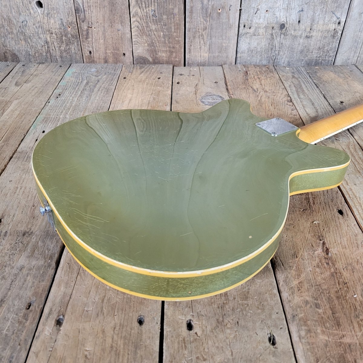 Fender Coronado II 1967 – Rare Ice Blue Metallic Custom Color, Vintage Semi - Hollow Guitar - Mahar's Vintage Guitars