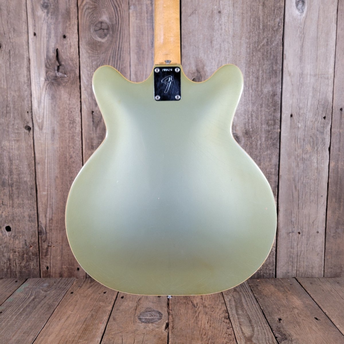 Fender Coronado II 1967 – Rare Ice Blue Metallic Custom Color, Vintage Semi - Hollow Guitar - Mahar's Vintage Guitars