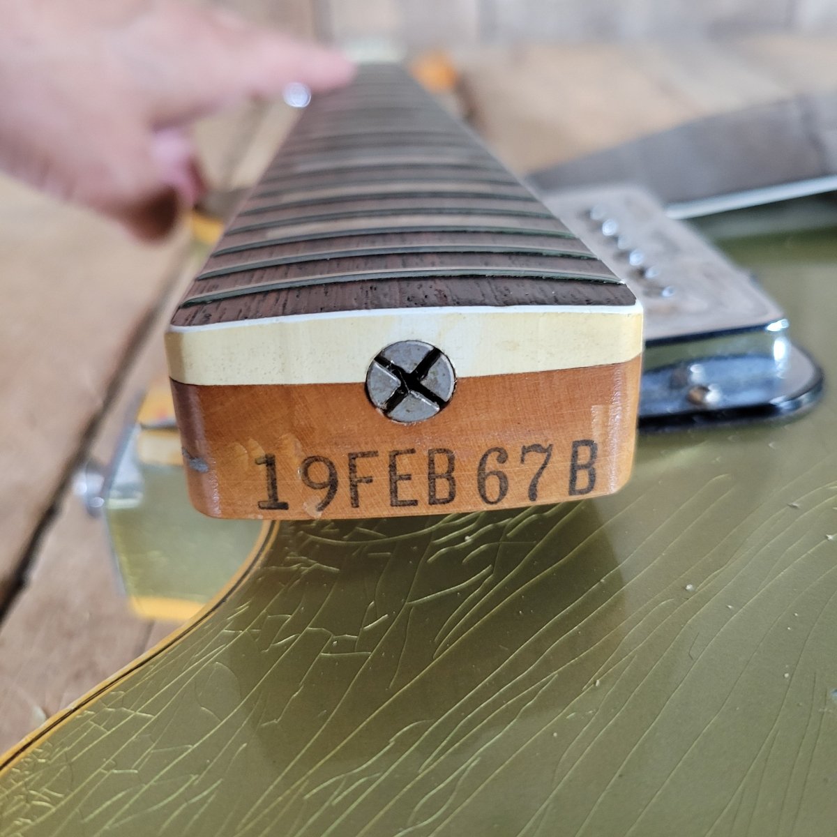 Fender Coronado II 1967 – Rare Ice Blue Metallic Custom Color, Vintage Semi - Hollow Guitar - Mahar's Vintage Guitars