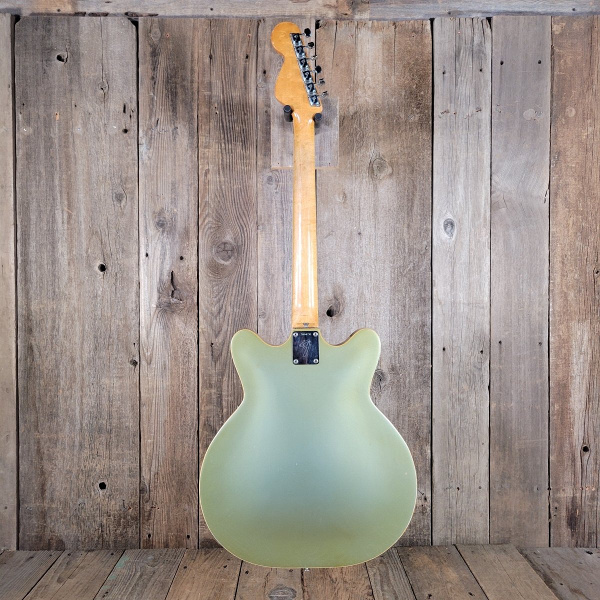 Fender Coronado II 1967 – Rare Ice Blue Metallic Custom Color, Vintage Semi - Hollow Guitar - Mahar's Vintage Guitars