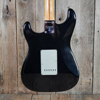 Fender Custom Classic Player Stratocaster 2003 – Black Finish with Gold Pickguard & Upgraded Features - Mahar's Vintage Guitars