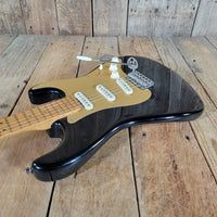 Fender Custom Classic Player Stratocaster 2003 – Black Finish with Gold Pickguard & Upgraded Features - Mahar's Vintage Guitars
