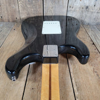 Fender Custom Classic Player Stratocaster 2003 – Black Finish with Gold Pickguard & Upgraded Features - Mahar's Vintage Guitars