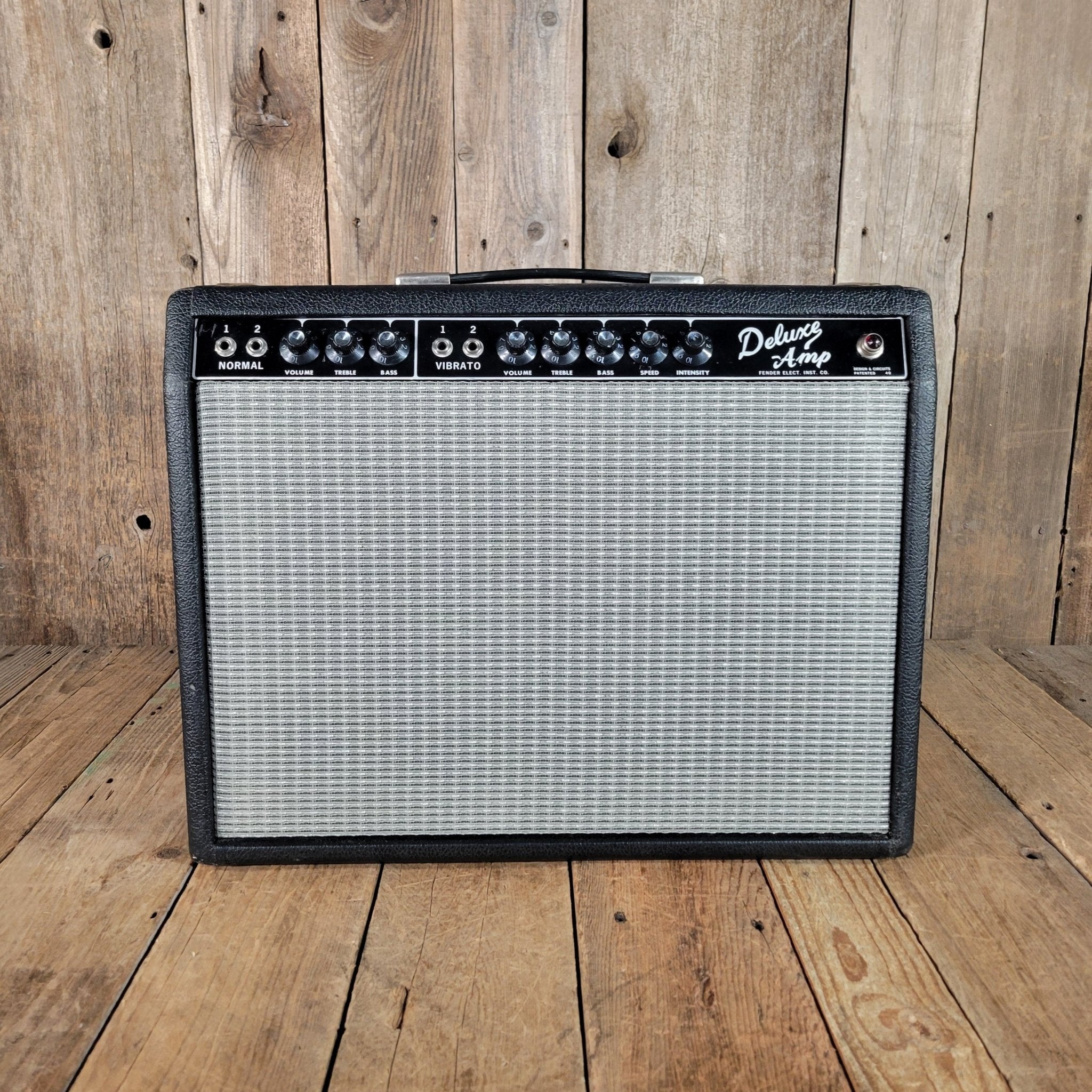 Fender Deluxe Amp 1963 Pre CBS - Mahar's Vintage Guitars