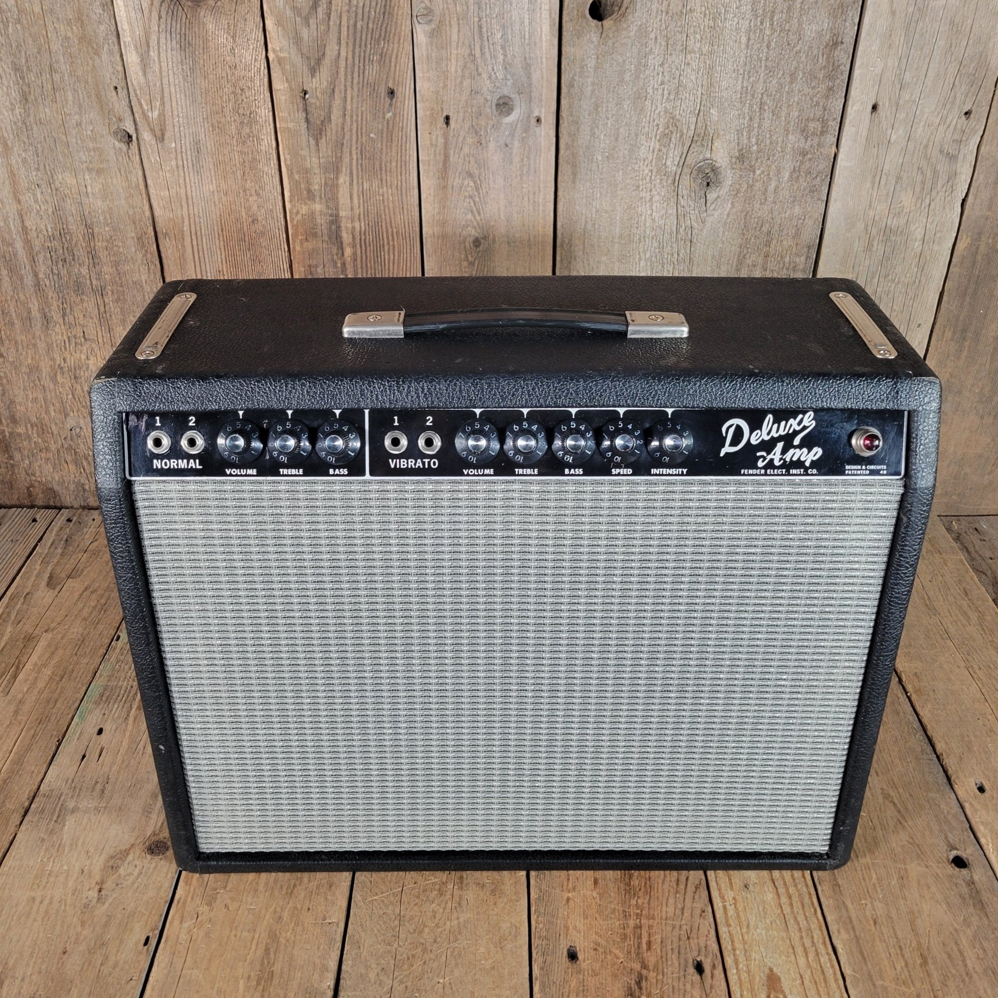 Fender Deluxe Amp 1963 Pre CBS - Mahar's Vintage Guitars