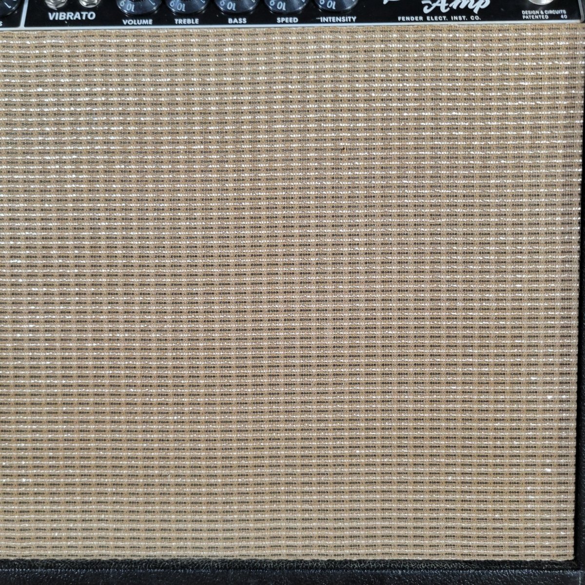 Fender Deluxe Amp 1964 – Black Panel Pre - CBS AB763 with Footswitch, Vintage Tube Amplifier - Mahar's Vintage Guitars