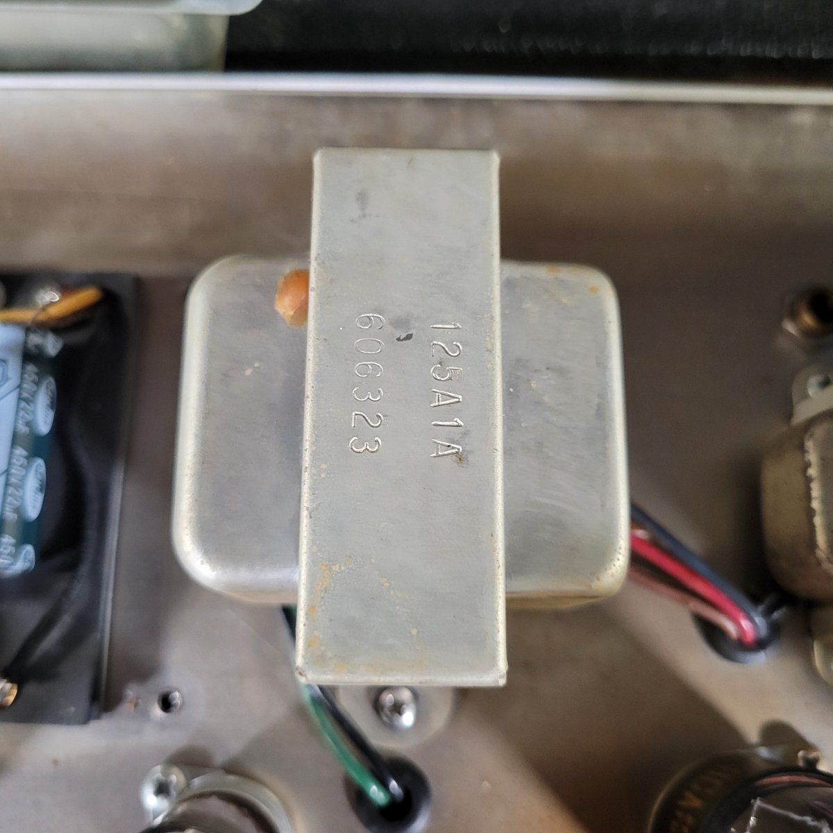 Fender Deluxe Amp 1964 – Black Panel Pre - CBS AB763 with Footswitch, Vintage Tube Amplifier - Mahar's Vintage Guitars