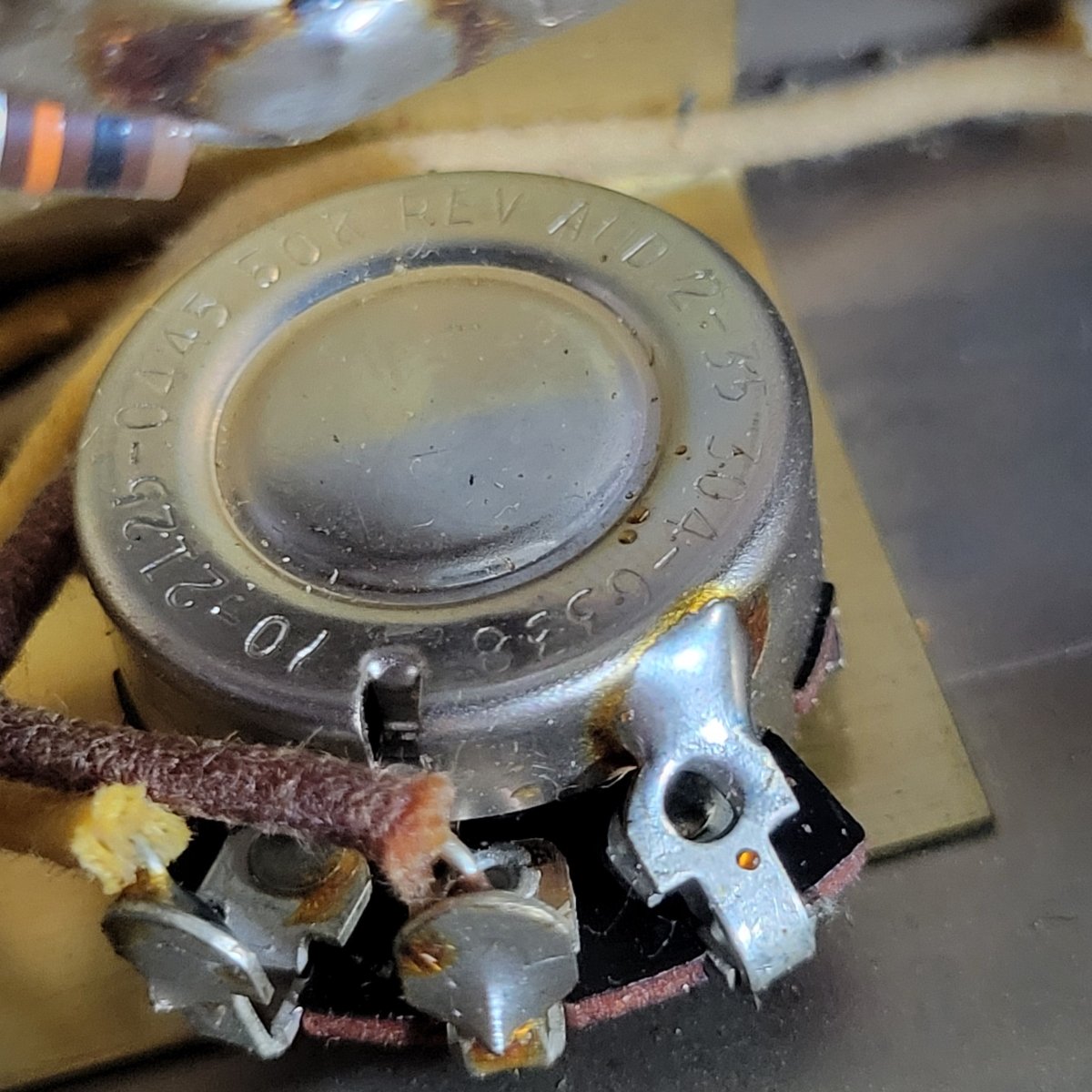 Fender Deluxe Amp 1964 – Black Panel Pre - CBS AB763 with Footswitch, Vintage Tube Amplifier - Mahar's Vintage Guitars