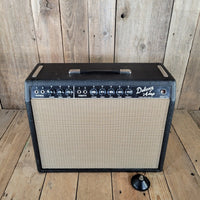 Fender Deluxe Amp 1964 – Black Panel Pre - CBS AB763 with Footswitch, Vintage Tube Amplifier - Mahar's Vintage Guitars