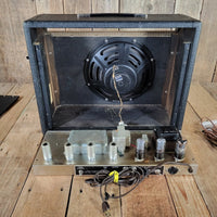 Fender Deluxe Amp 1964 – Black Panel Pre - CBS AB763 with Footswitch, Vintage Tube Amplifier - Mahar's Vintage Guitars