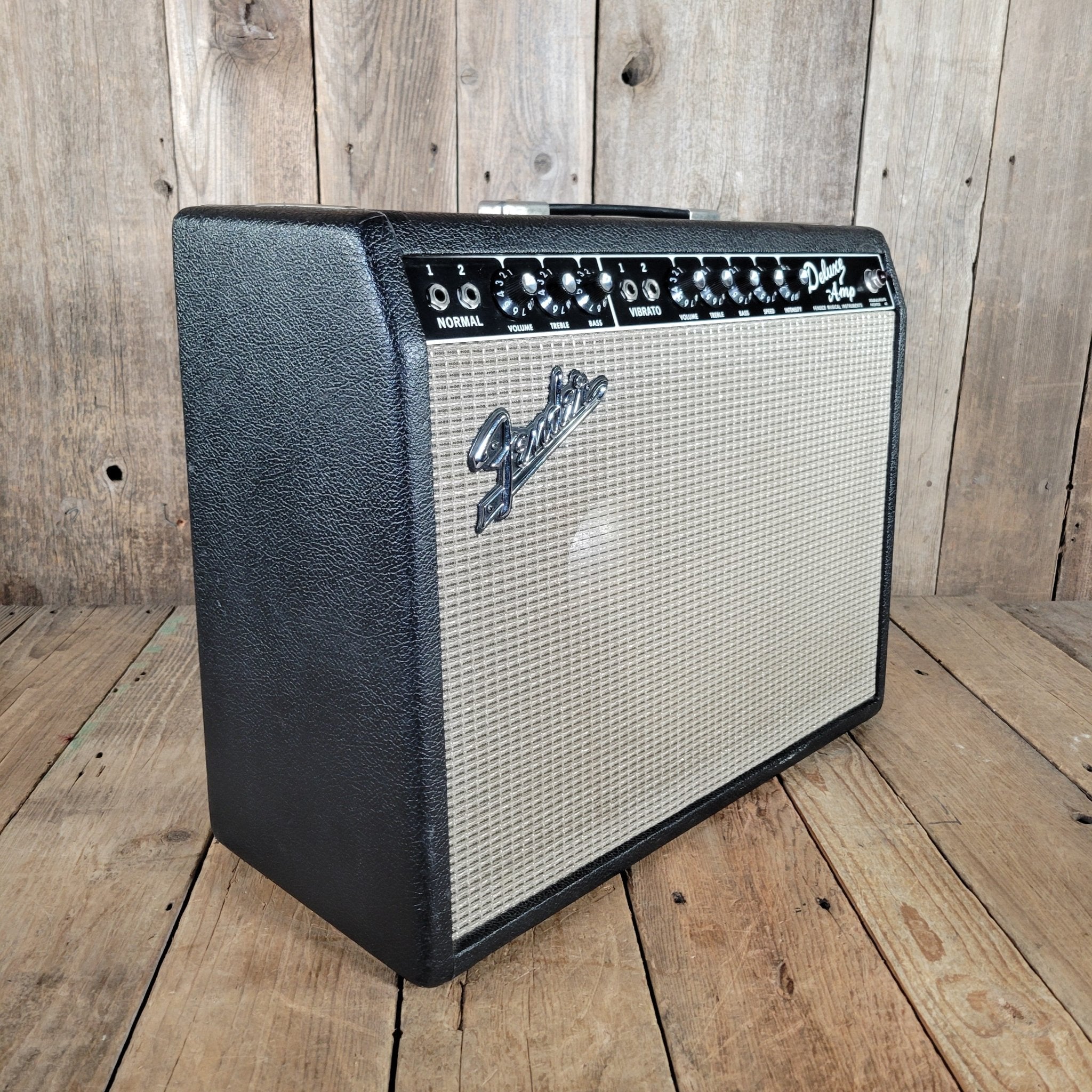 Fender Deluxe Amp AB763 JBL K120 & Original Oxford 12K5 - 6 Serviced Near Mint 1965 - Mahar's Vintage Guitars