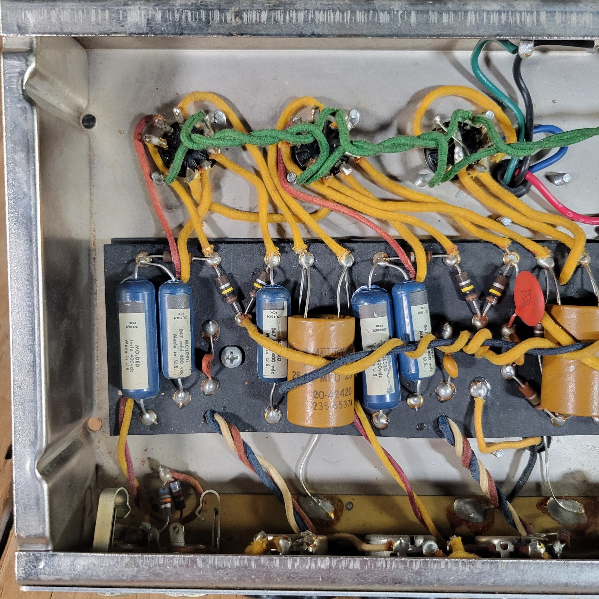 Fender Deluxe Reverb 1965 With Altec 417 - 8C - Mahar's Vintage Guitars