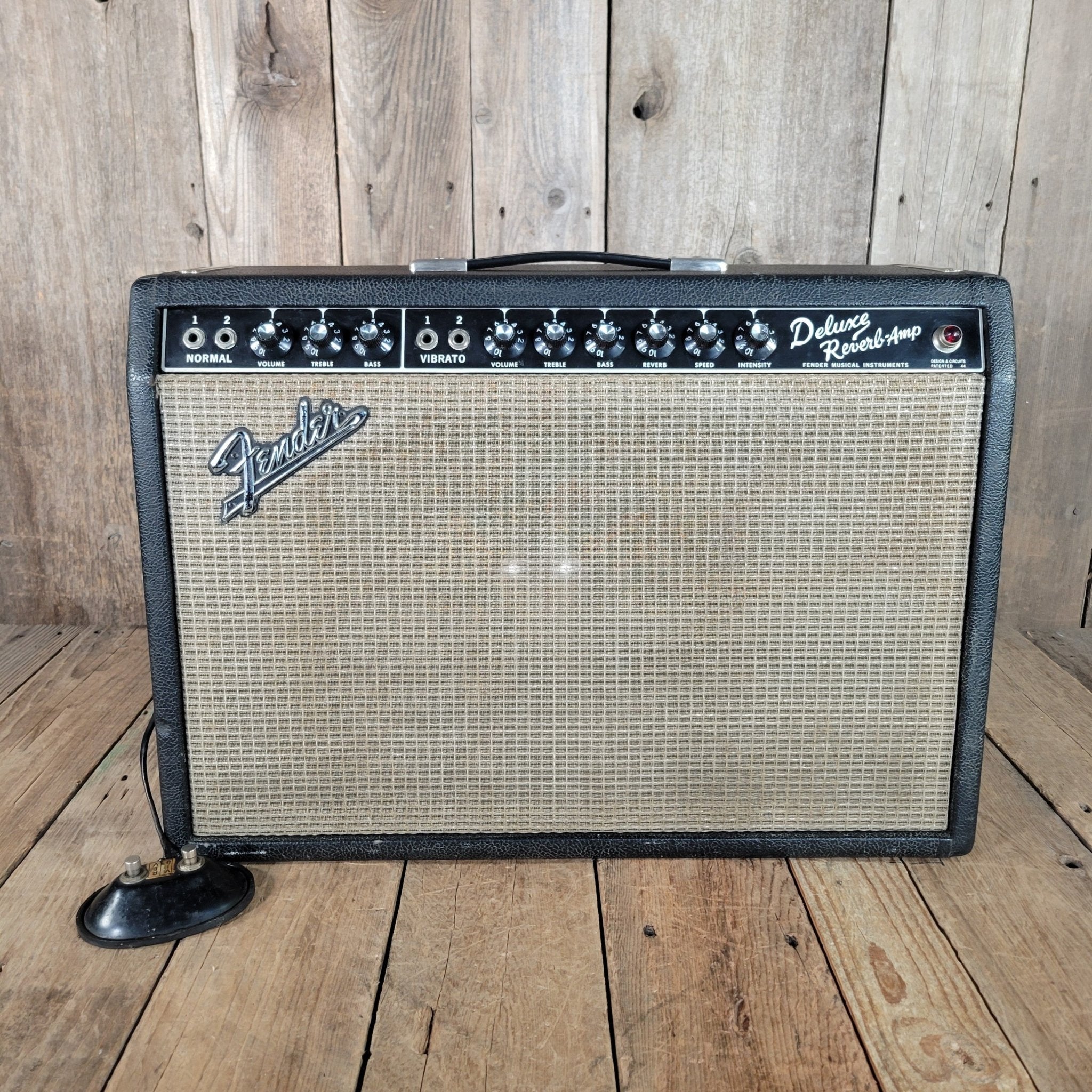 Fender Deluxe Reverb 1965 With Altec 417 - 8C - Mahar's Vintage Guitars