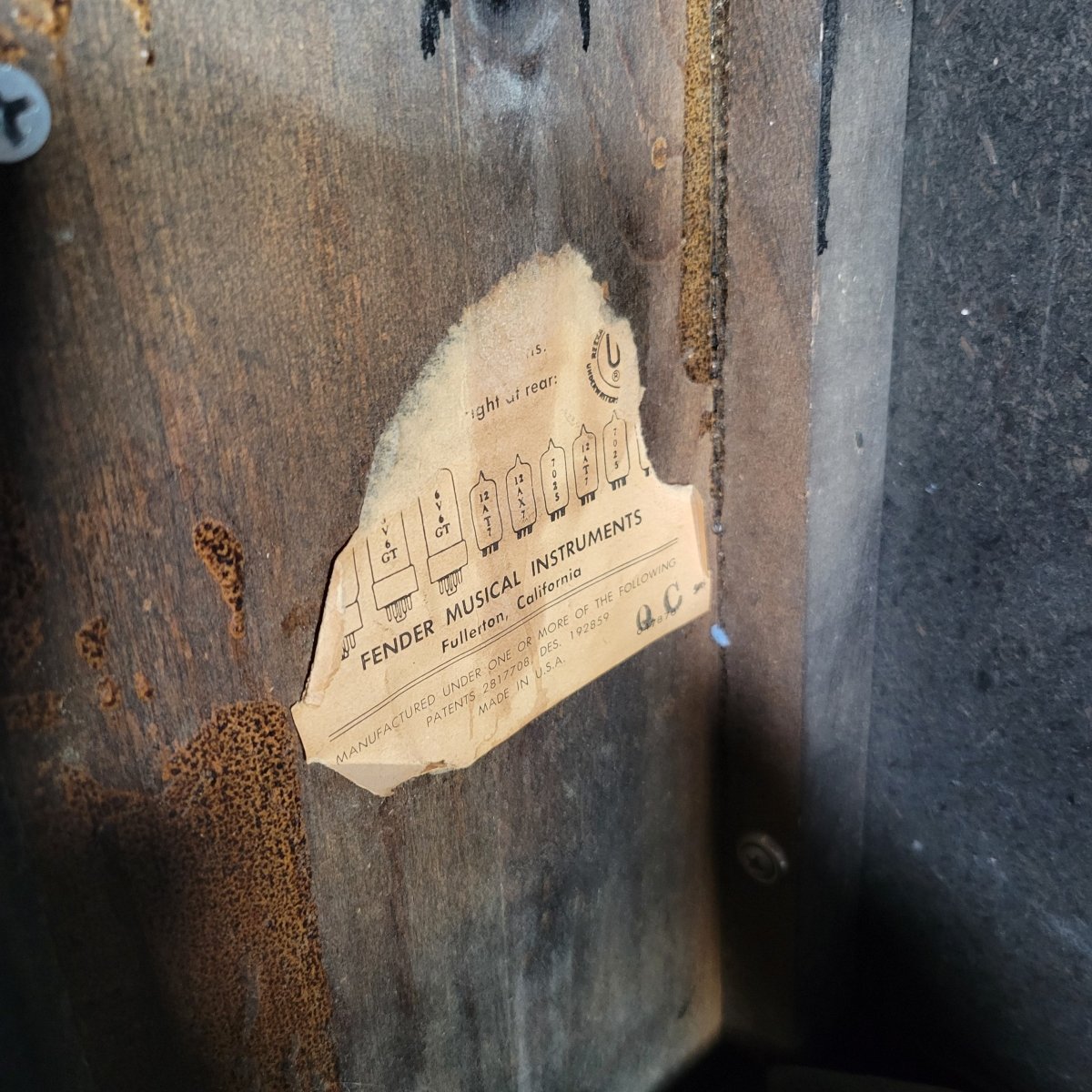 Fender Deluxe Reverb 1967 - Mahar's Vintage Guitars