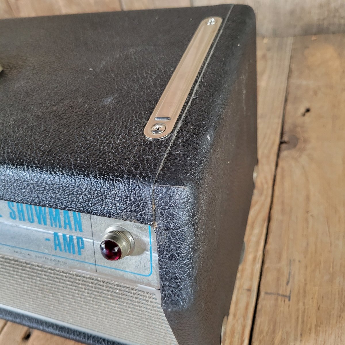 Fender Dual Showman Drip Edge 1968 Silverface Amp Head - Mahar's Vintage Guitars