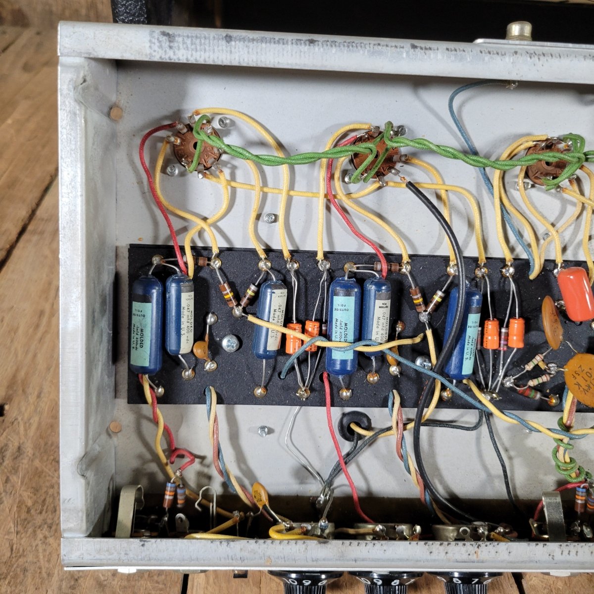 Fender Dual Showman Drip Edge 1968 Silverface Amp Head - Mahar's Vintage Guitars