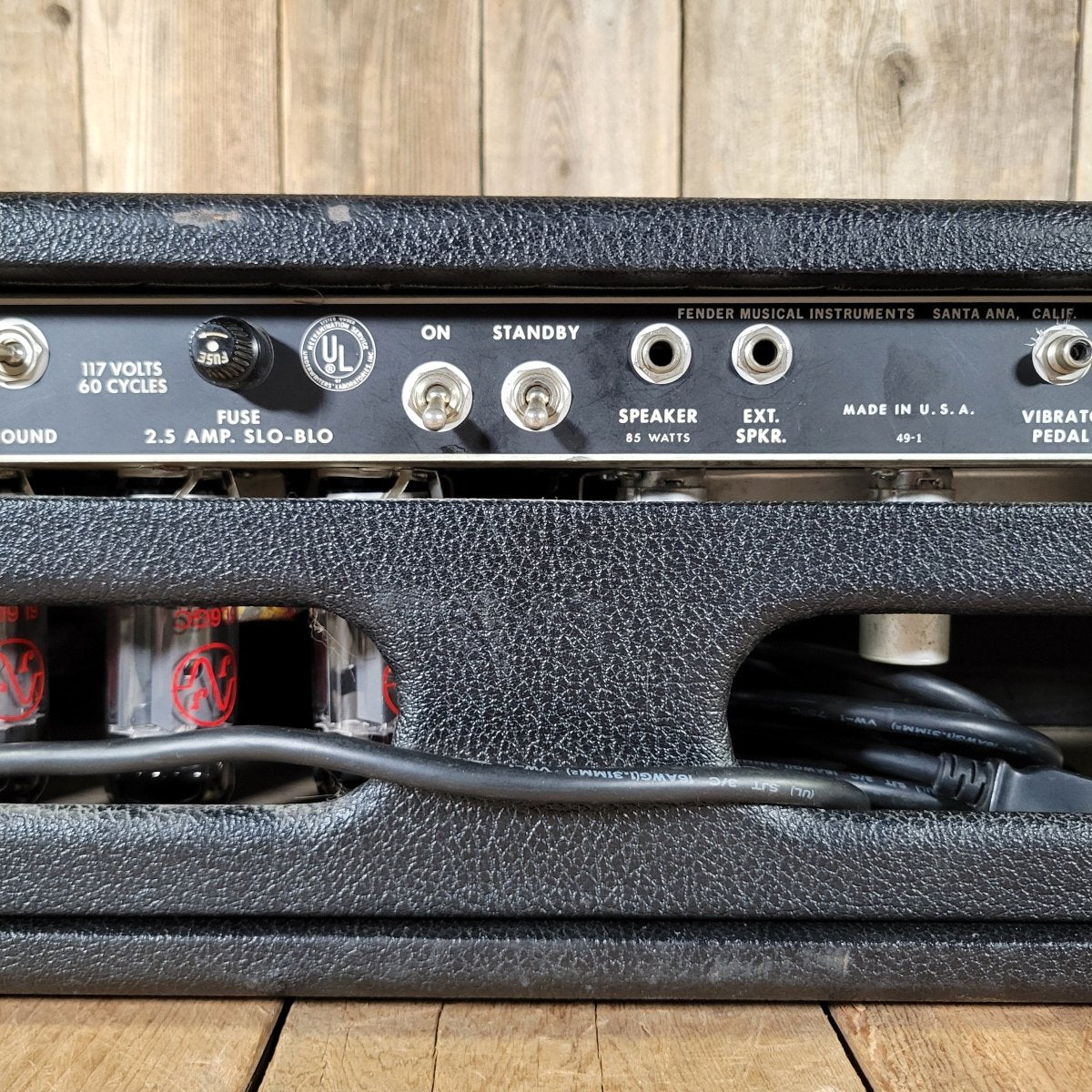 Fender Dual Showman Drip Edge 1968 Silverface Amp Head - Mahar's Vintage Guitars