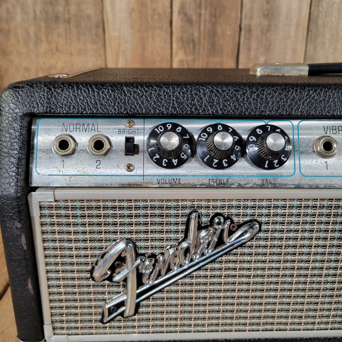 Fender Dual Showman Drip Edge 1968 Silverface Amp Head - Mahar's Vintage Guitars