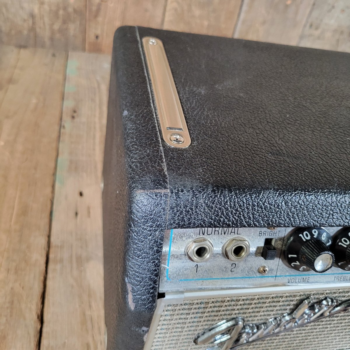 Fender Dual Showman Drip Edge 1968 Silverface Amp Head - Mahar's Vintage Guitars