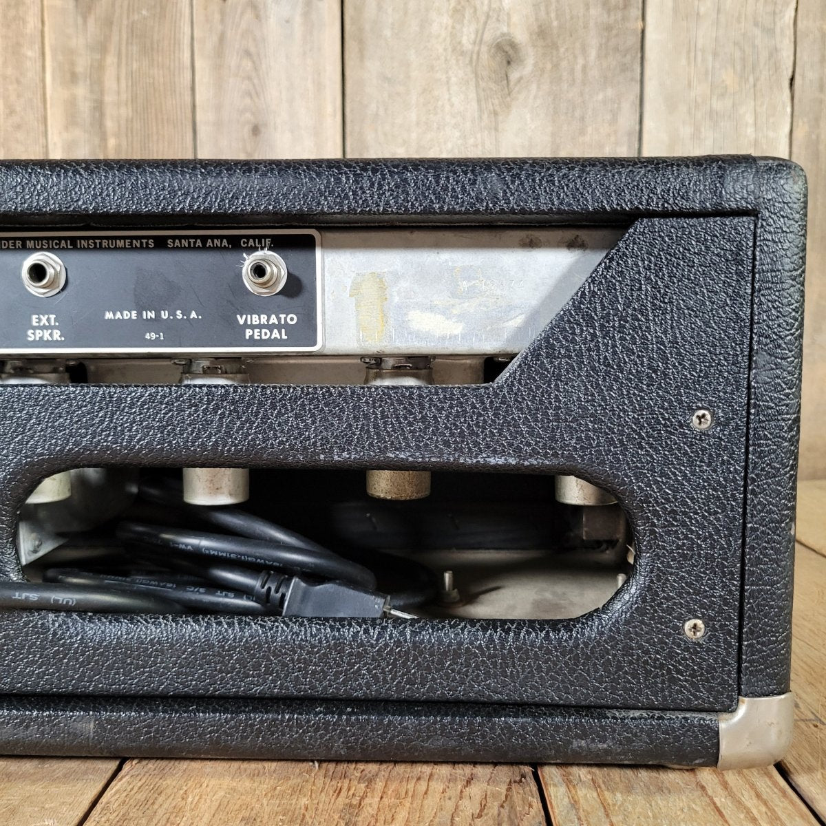 Fender Dual Showman Drip Edge 1968 Silverface Amp Head - Mahar's Vintage Guitars