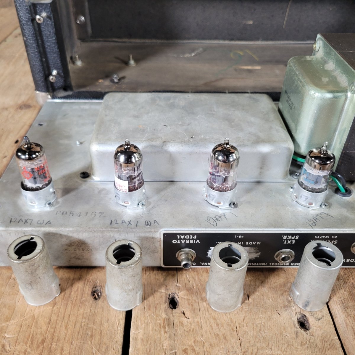 Fender Dual Showman Silverface Drip Edge Head 1967 – Vintage Tube Amp - Mahar's Vintage Guitars