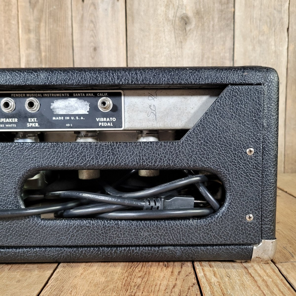 Fender Dual Showman Silverface Drip Edge Head 1967 – Vintage Tube Amp - Mahar's Vintage Guitars