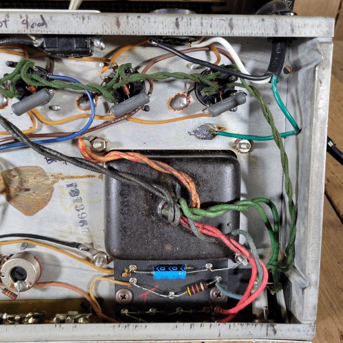 Fender Dual Showman Silverface Drip Edge Head 1967 – Vintage Tube Amp - Mahar's Vintage Guitars