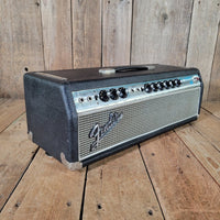 Fender Dual Showman Silverface Drip Edge Head 1967 – Vintage Tube Amp - Mahar's Vintage Guitars