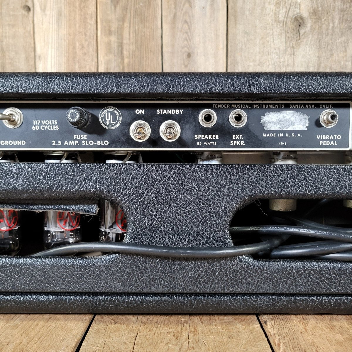 Fender Dual Showman Silverface Drip Edge Head 1967 – Vintage Tube Amp - Mahar's Vintage Guitars