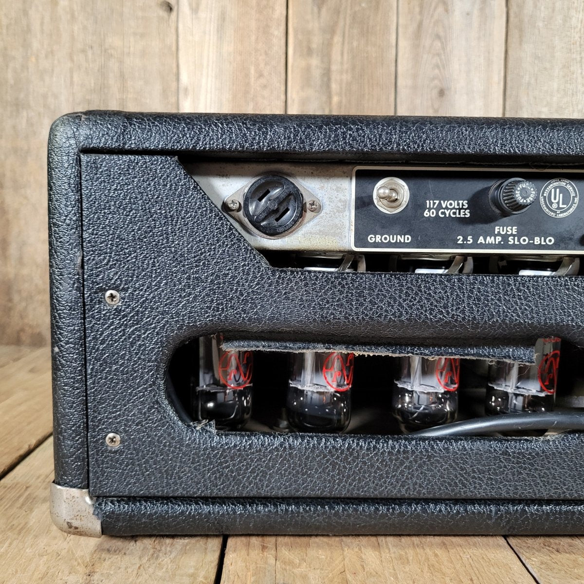 Fender Dual Showman Silverface Drip Edge Head 1967 – Vintage Tube Amp - Mahar's Vintage Guitars