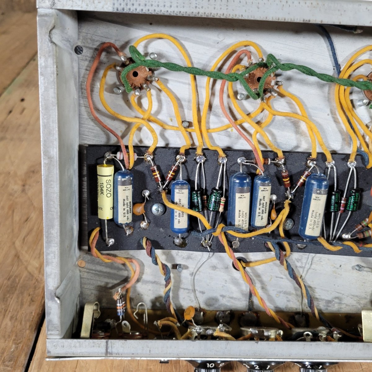 Fender Dual Showman Silverface Drip Edge Head 1967 – Vintage Tube Amp - Mahar's Vintage Guitars