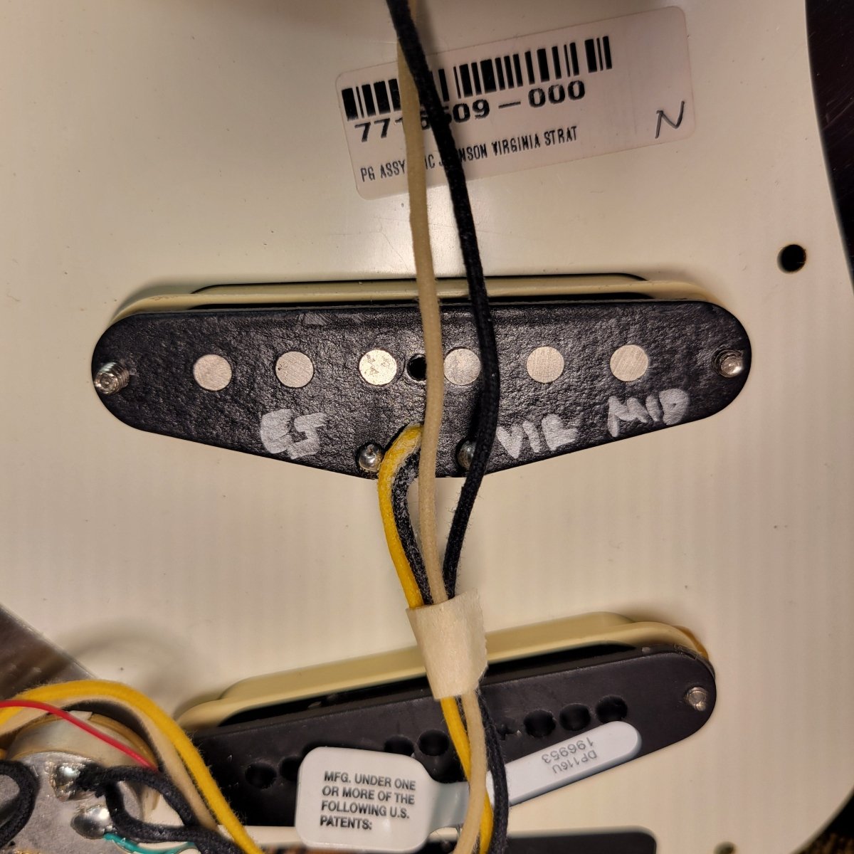 Fender Eric Johnson 1954 Virginia Stratocaster Stories Collection 2020 - Mahar's Vintage Guitars