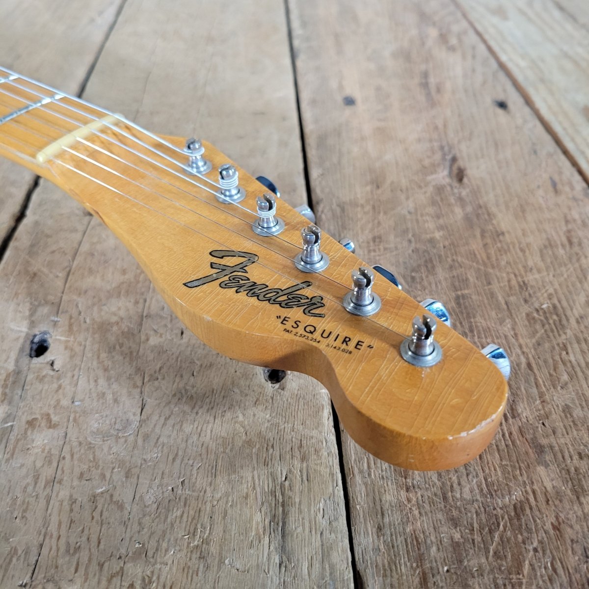 Fender Esquire 1960 body and pickup, 1968 maple cap neck - Mahar's Vintage Guitars