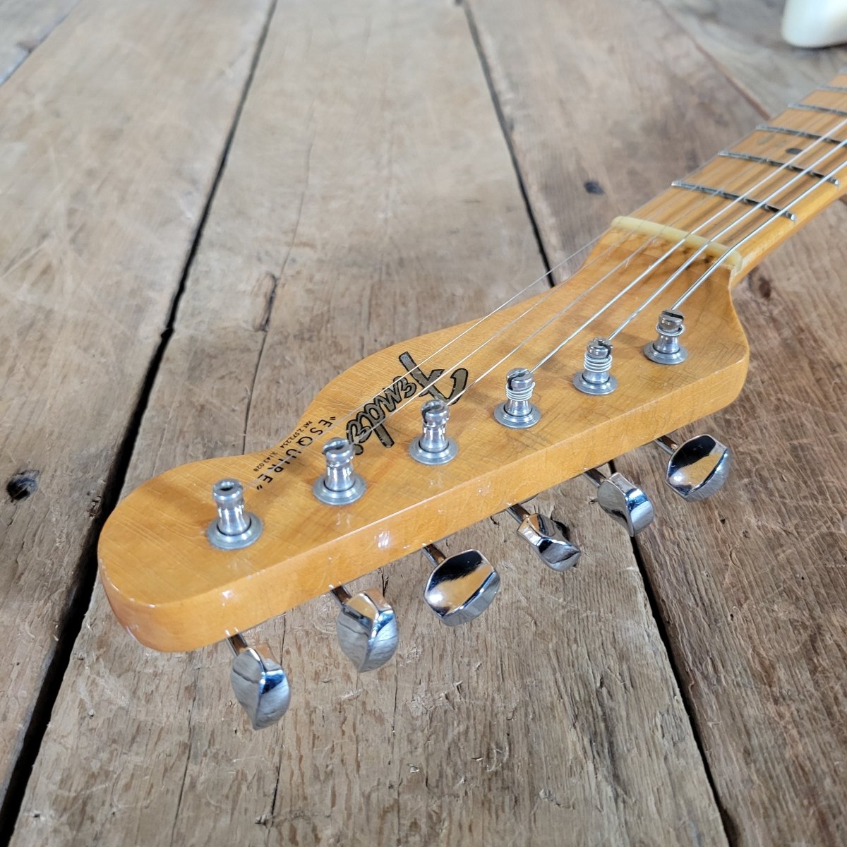 Fender Esquire 1960 body and pickup, 1968 maple cap neck - Mahar's Vintage Guitars