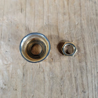 Fender Gold Output jack cup and nut Telecaster 1980s - Mahar's Vintage Guitars