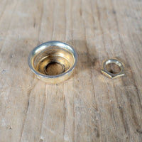 Fender Gold Output jack cup and nut Telecaster 1980s - Mahar's Vintage Guitars