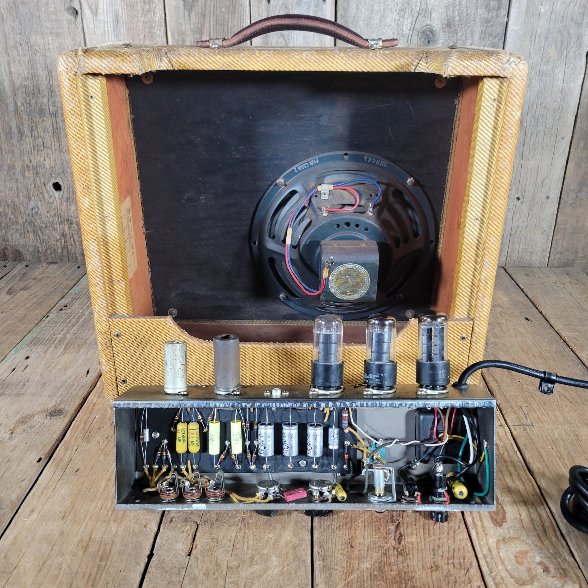 Fender Harvard 5F10 1957 Vintage Tweed Amplifier - Mahar's Vintage Guitars