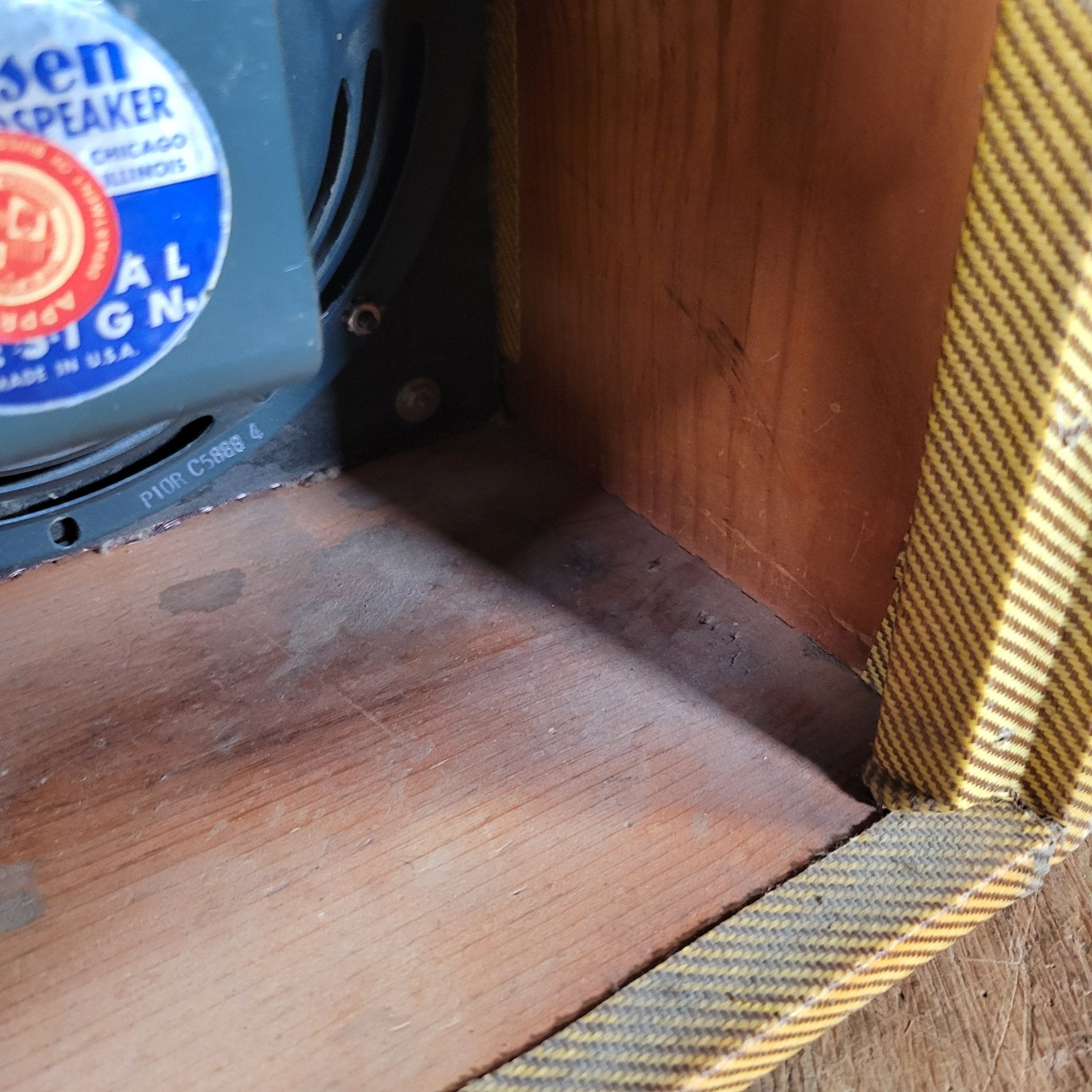 Fender Harvard 5F10 Tweed Amp 1958 – Vintage Tube Combo Signed by “Lily,” Collector Grade - Mahar's Vintage Guitars