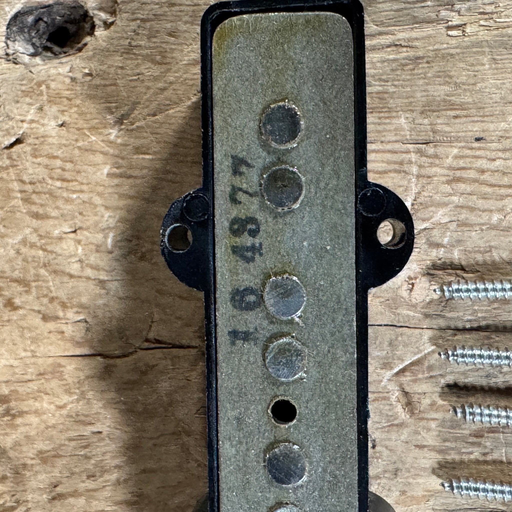 Fender Jazz Bass Pickup with Cover and Screws 1977 - Mahar's Vintage Guitars