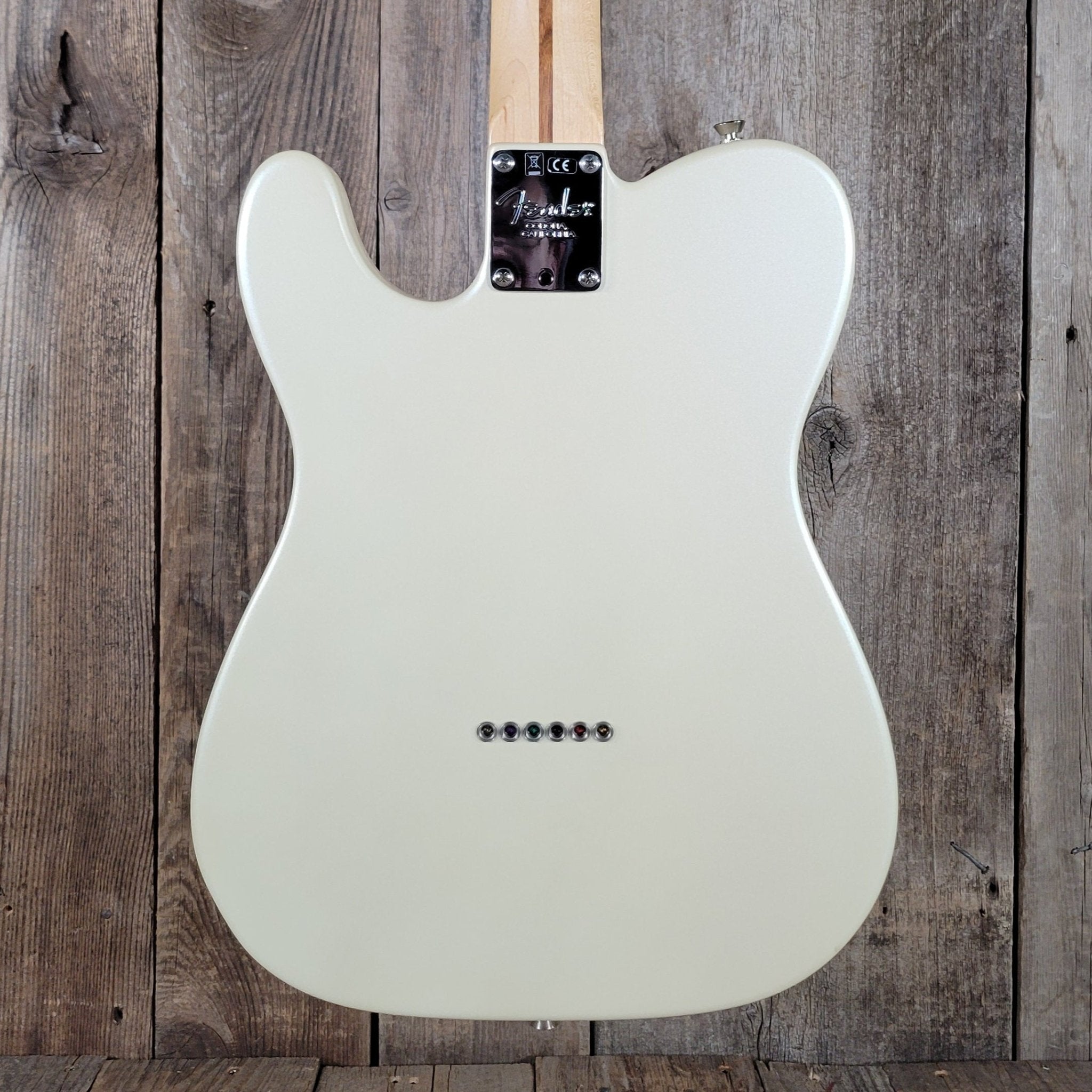 Fender Limited Edition American Showcase Telecaster 2020 – Olympic Pearl USA - Made Custom Tele - Mahar's Vintage Guitars