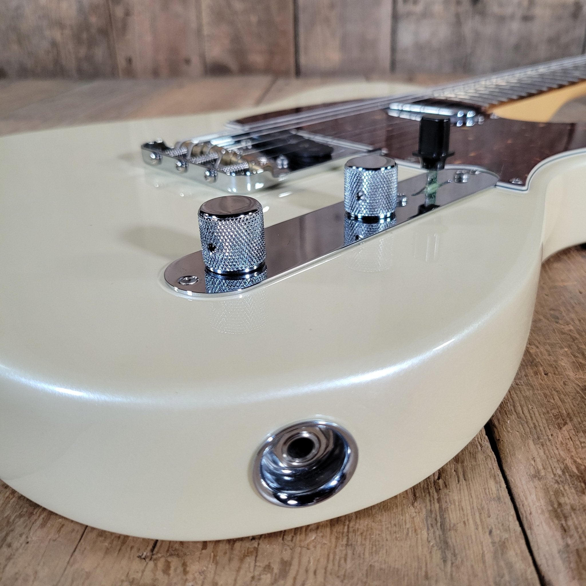Fender Limited Edition American Showcase Telecaster 2020 – Olympic Pearl USA - Made Custom Tele - Mahar's Vintage Guitars