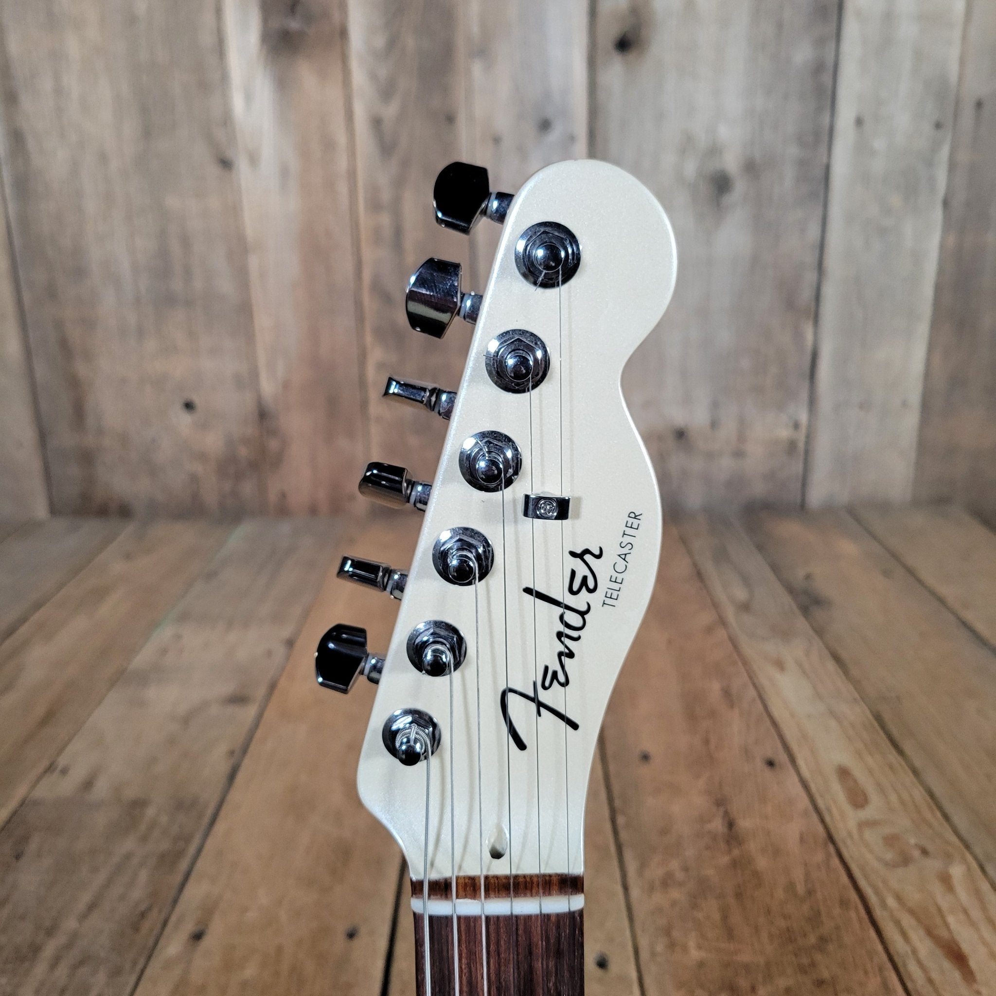 Fender Limited Edition American Showcase Telecaster 2020 – Olympic Pearl USA - Made Custom Tele - Mahar's Vintage Guitars