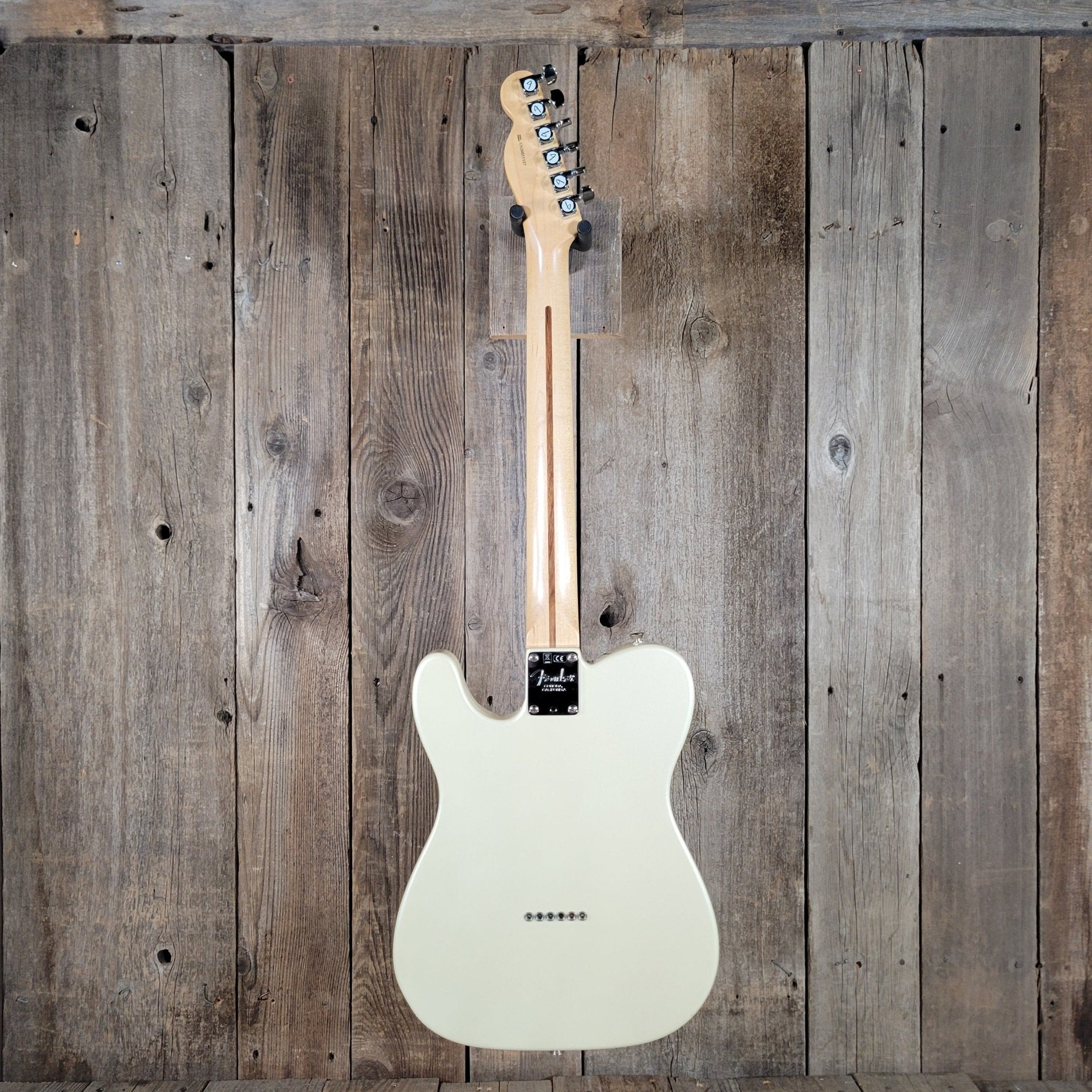 Fender Limited Edition American Showcase Telecaster 2020 – Olympic Pearl USA - Made Custom Tele - Mahar's Vintage Guitars